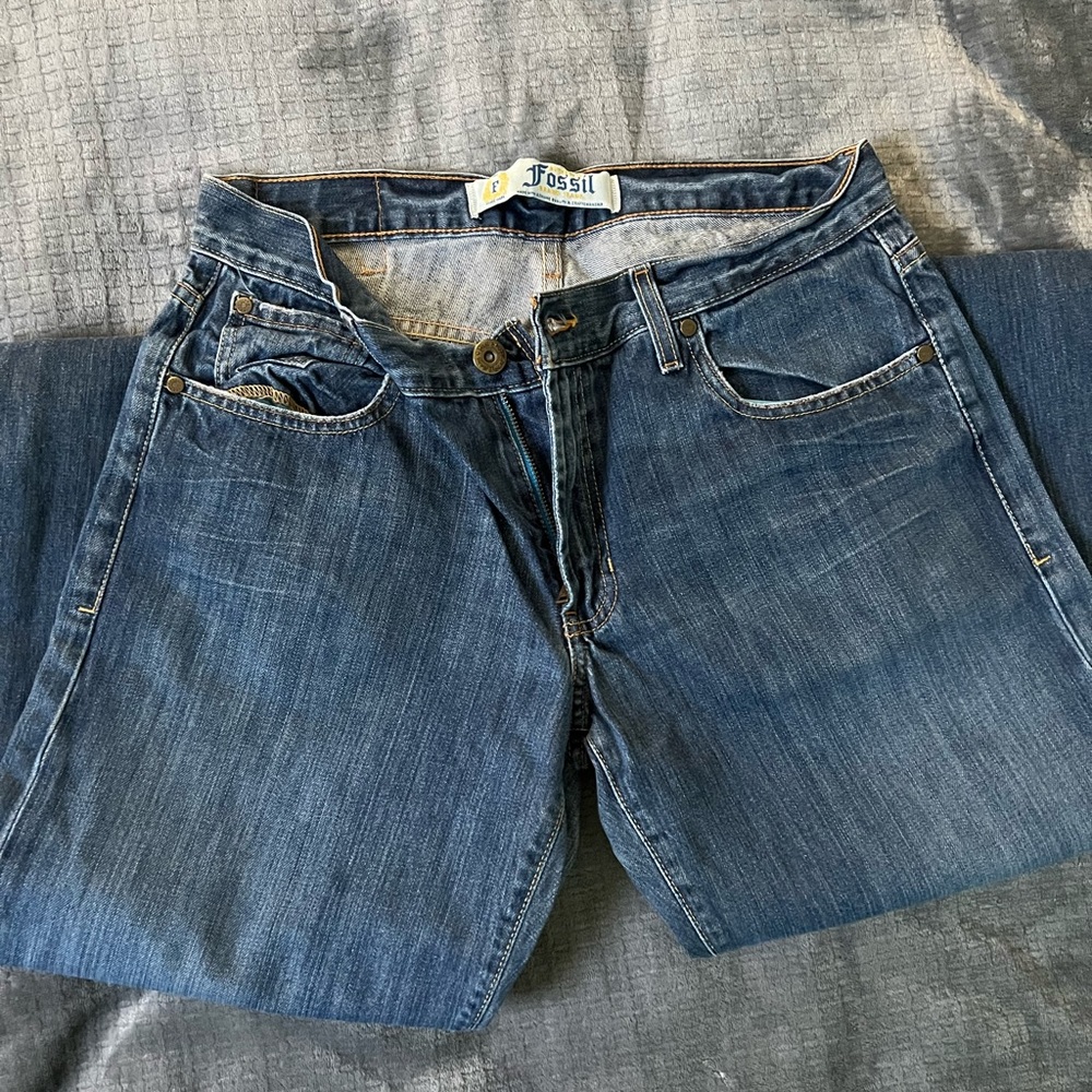 Mens Fossil Jeans 33x34